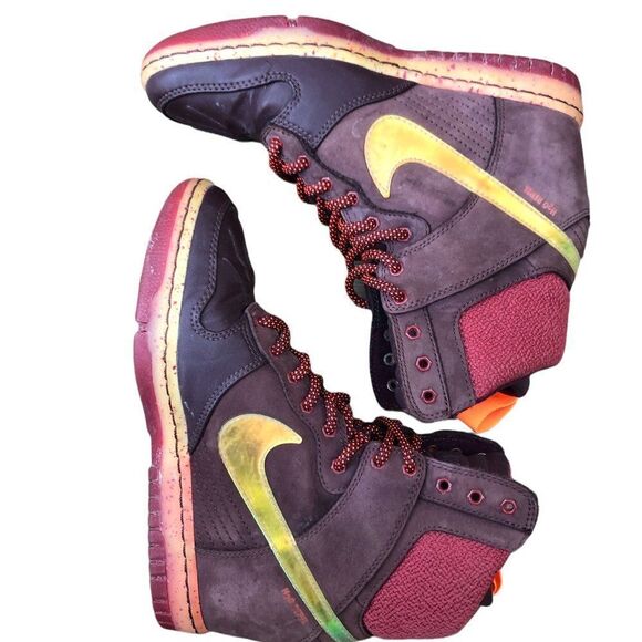 Rare 2014 Nike Dunk Sky High SneakerBoot Size 7 - Picture 16 of 16